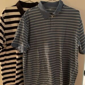 Pair of lands end polo golf shirts nice! 👍